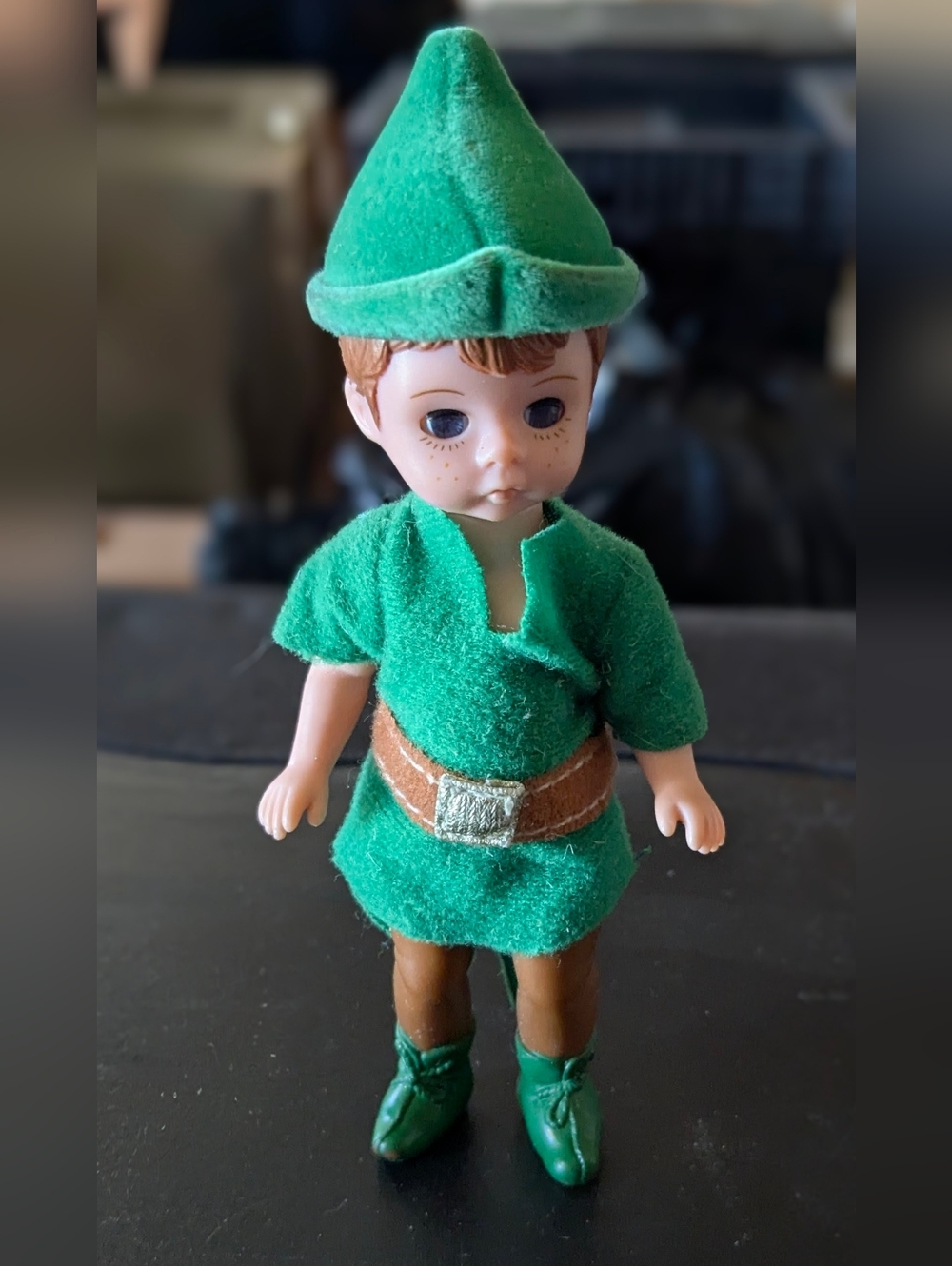 Vintage Peter Pan Doll Cute Doll Articulated Eyes